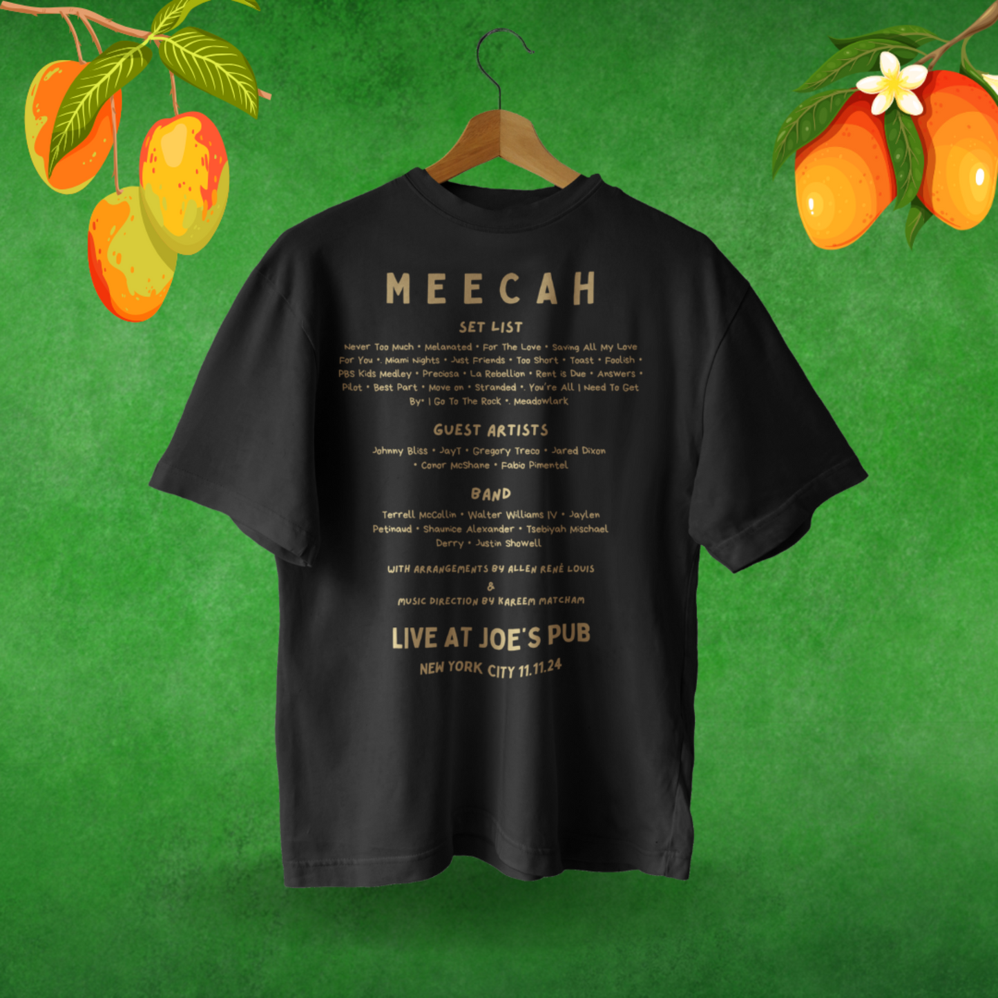 Meecah x Joe’s Pub Signature Tee